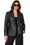 Lina Deri Blazer – Siyah