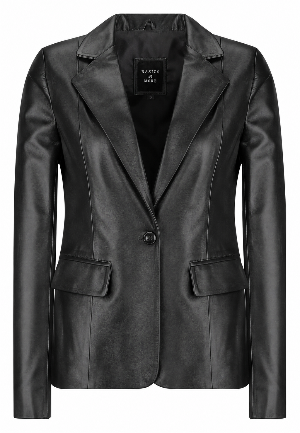 Lina Kadın Hakiki Deri Blazer – Siyah – ürün görünümü 5