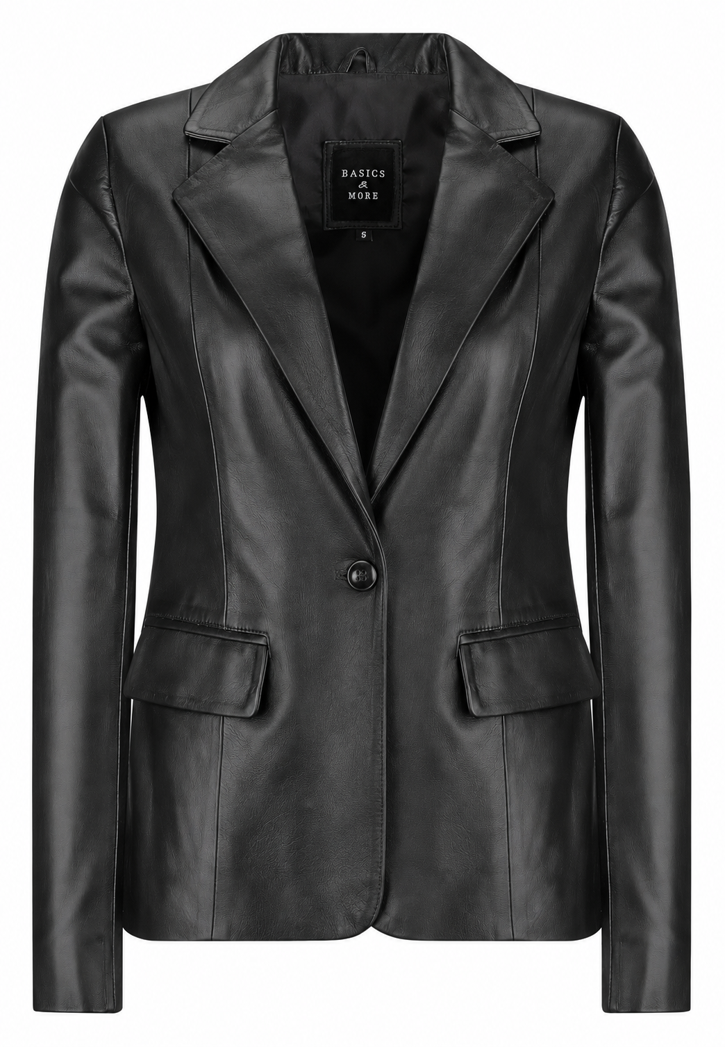Lina Kadın Hakiki Deri Blazer – Siyah – ürün görünümü 5